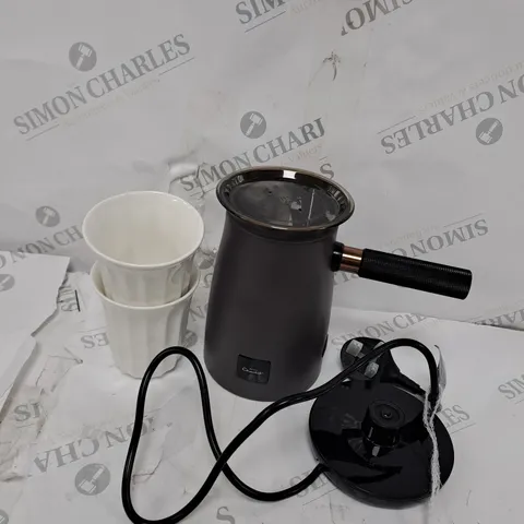 HOTEL CHOCOLAT FELVETISER DRINKING CHOCOLATE MACHINE GREY