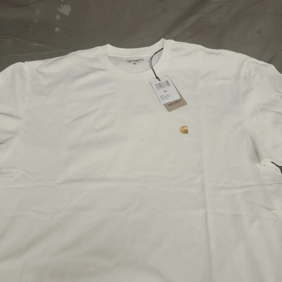 CARHARTT WORK IN PROGRESS WHITE T-SHIRT – XL