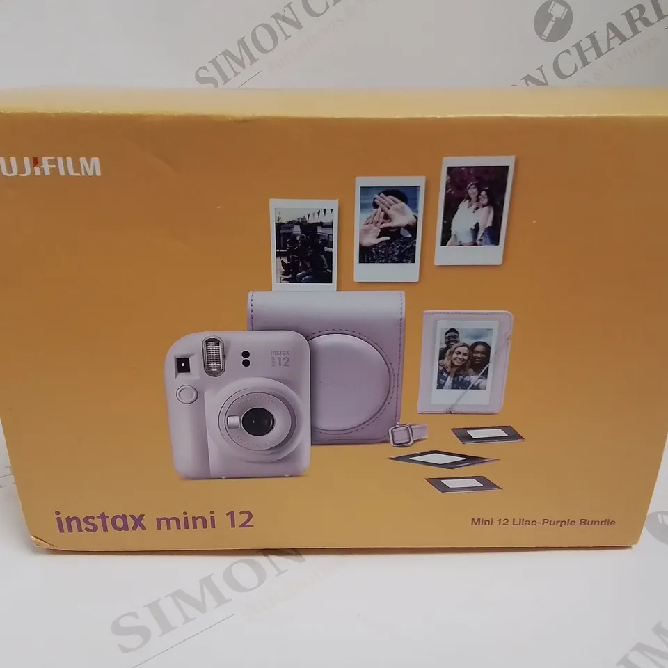 FUJIFILM INSTAX MINI 12 LILAC PURPLE BUNDLE