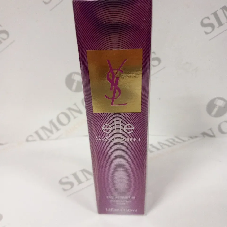 BOXED AND SEALED YVES SAINT LAURENT ELLE EAU DE PARFUM SPRAY 50ML 