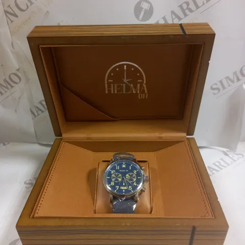 HELMA DH CHRONOGRAPH MASTER PILOT DH007 WRIST WATCH