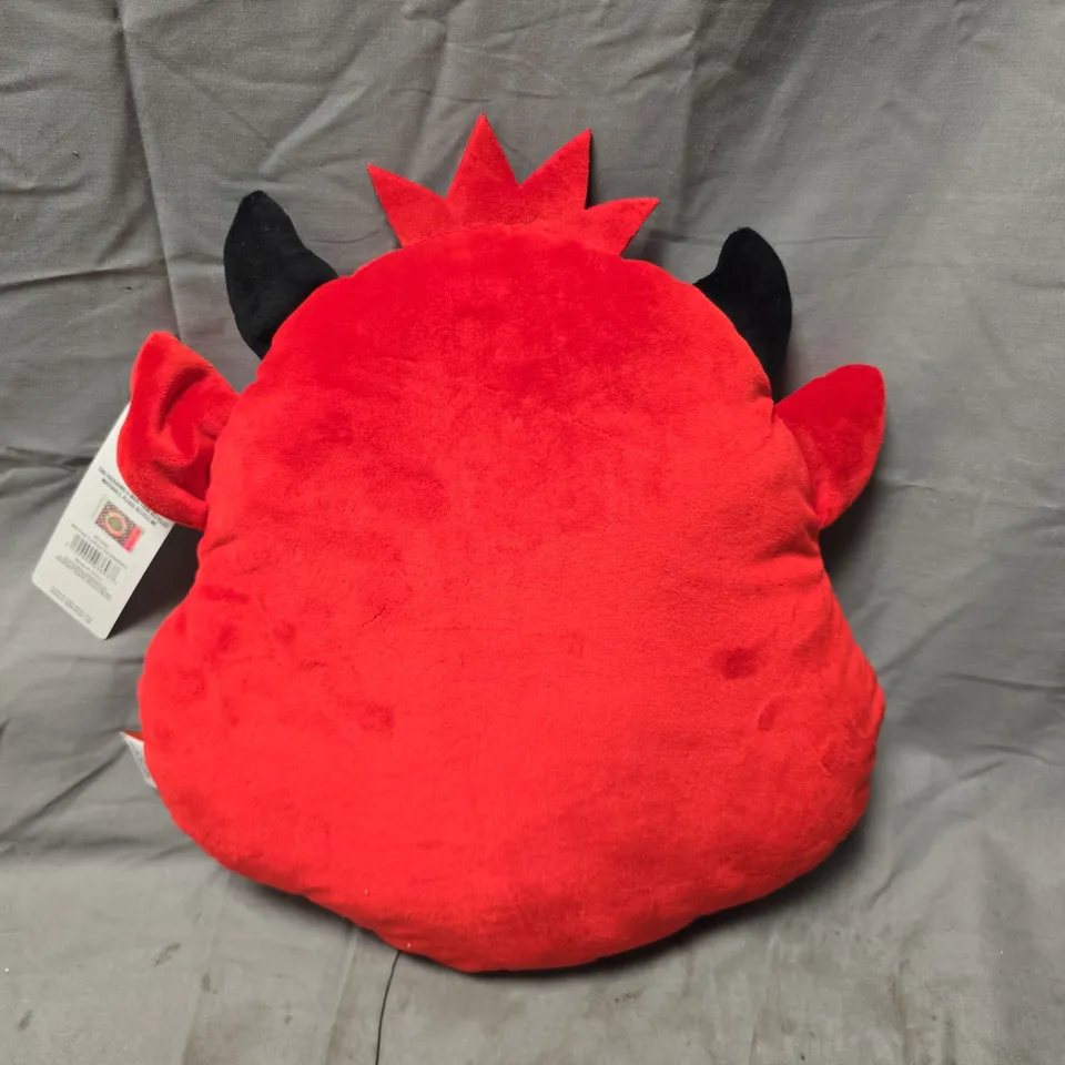 MANCHESTER UNITED OFFICIAL PLUSH CUSHION – RED DEVIL FACE