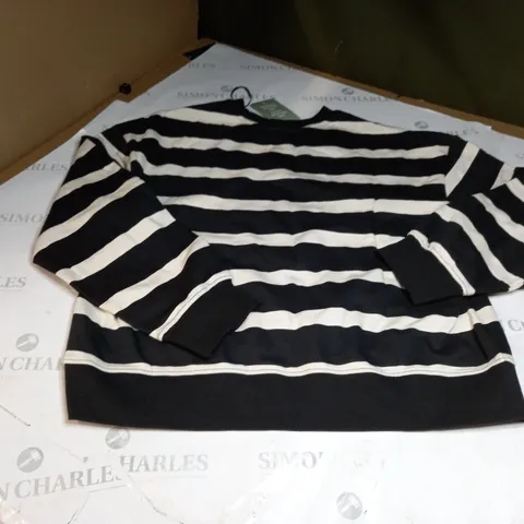 H&M STRIPPED JUMPER SIZE S