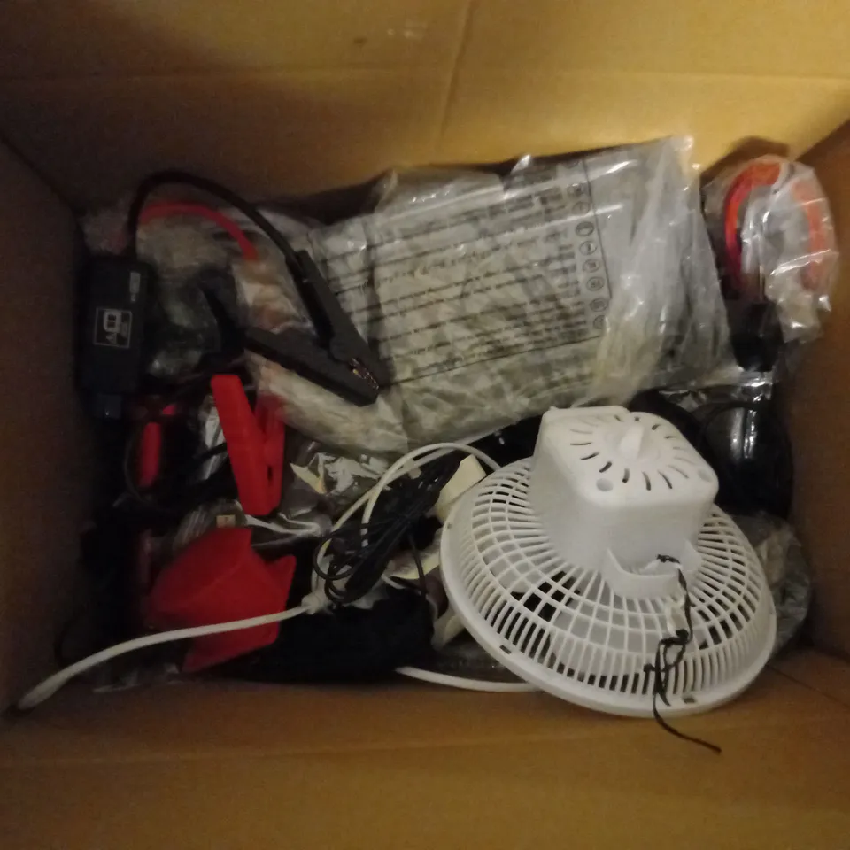 BOX OF APPROXIMATELY 20 ELECTRICAL ITEMS, TO INCLUDE PANASONIC, TEKEIR AND EPSON PRODUCTS