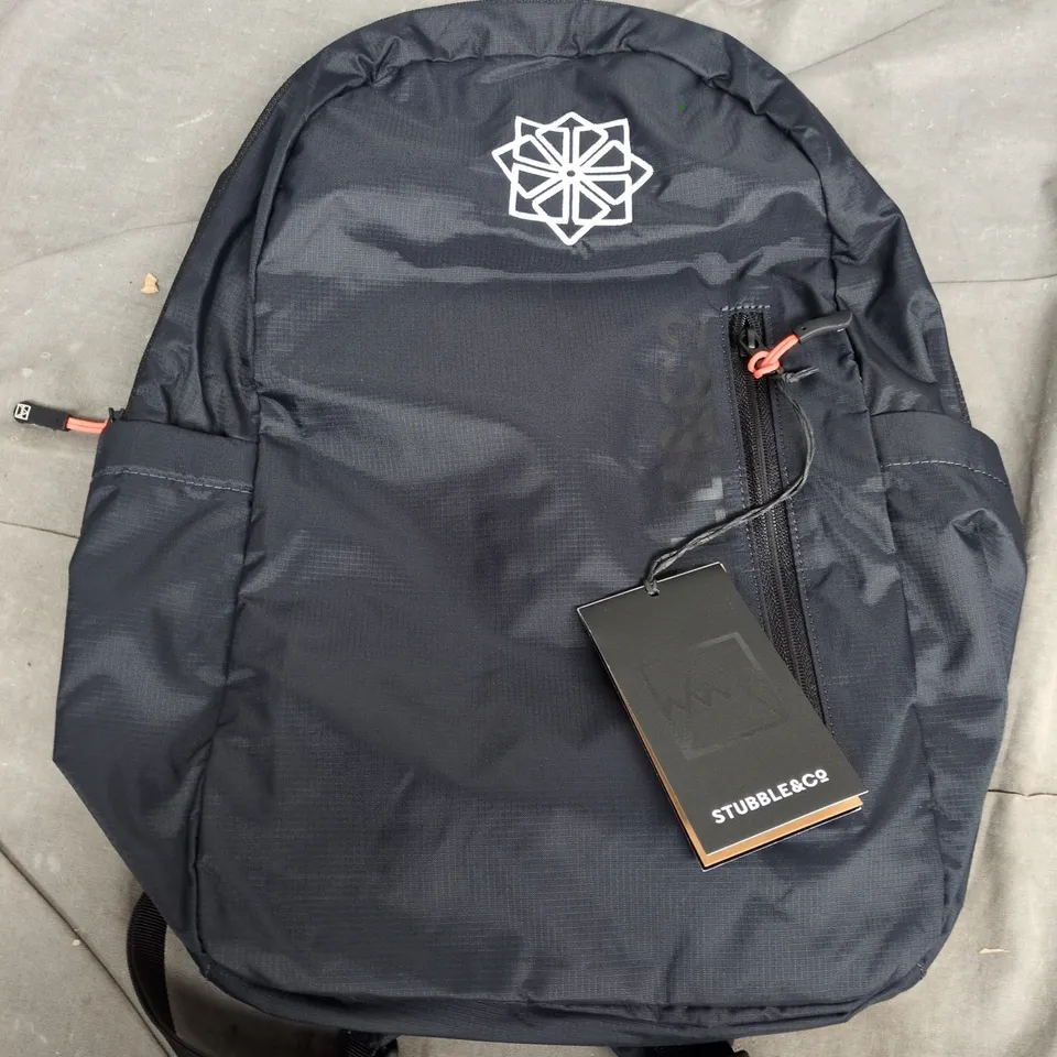 STUBBLE PACKABLE BACKPACK ALL BLACK 