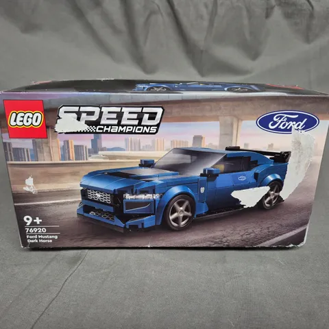 LEGO SPEED CHAMPIONS FORD MUSTANG DARK HORSE - 79620