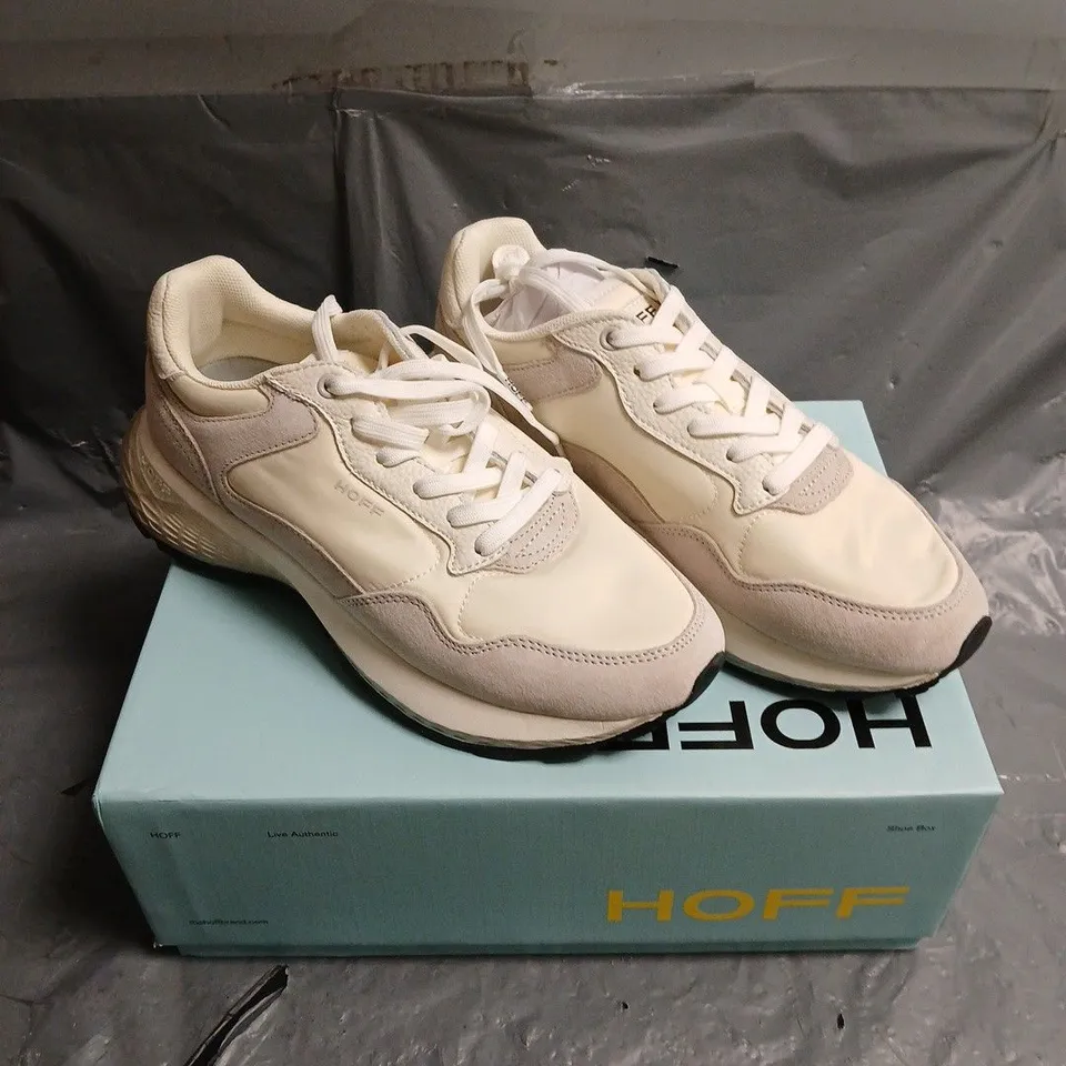 BOXED PAIR OF HOFF CITY MKII QUEBEC TRAINERS - 6