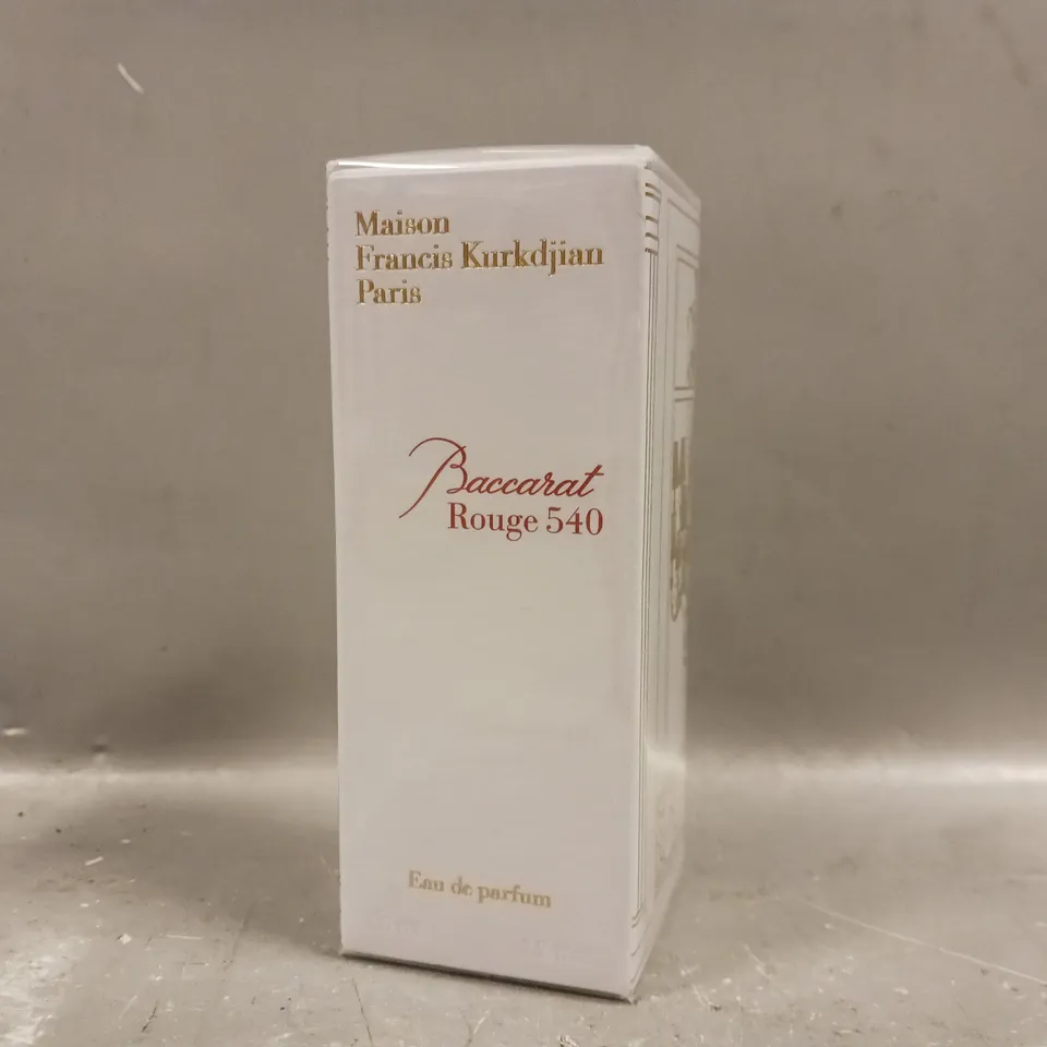 SEALED MAISON FRANCIS KURKDJIAN PARIS BACCARAT ROUGE 540 EAU DE PARFUM 35ML