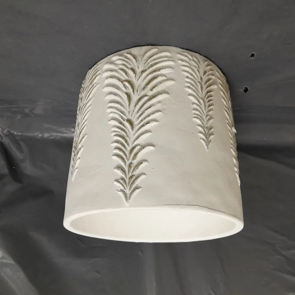 FOREST PLANTER WHITE & GOLD 185X185X170MM