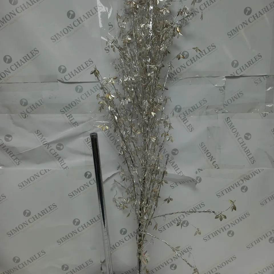 BOXED ALISON CORK PRE LIT JEWELED TREE IN SILVER - COLLECTION ONLY