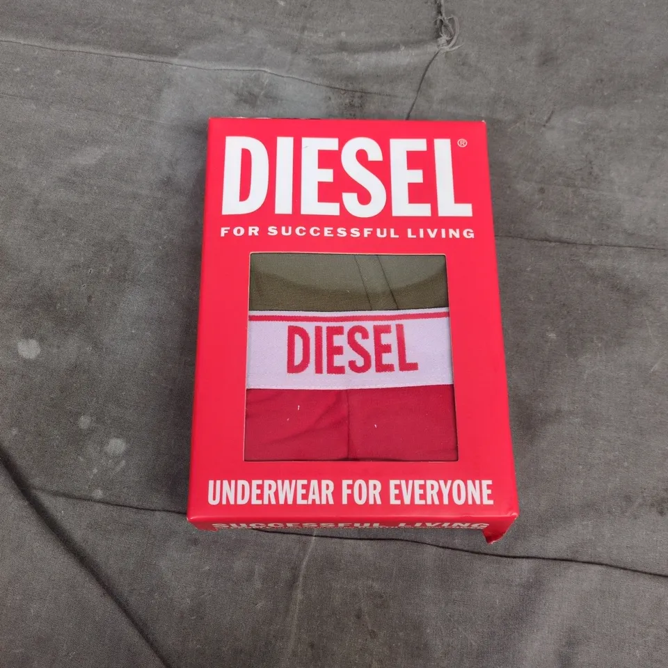 DIESEL UNDERWEAR 2-PACK – RED BOXED WITH WINDOW (UNDERWEAR FOR EVERYONE)