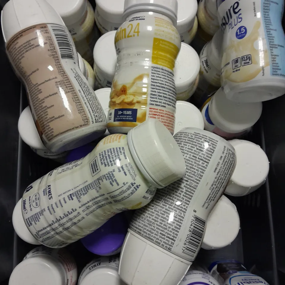 APPROXIMATELY 25 ASSORTED FOOD SUPPLEMENT DRINKS TO INCLUDE FRESUBIN, NUTRICIA, ABBOTT ETC 