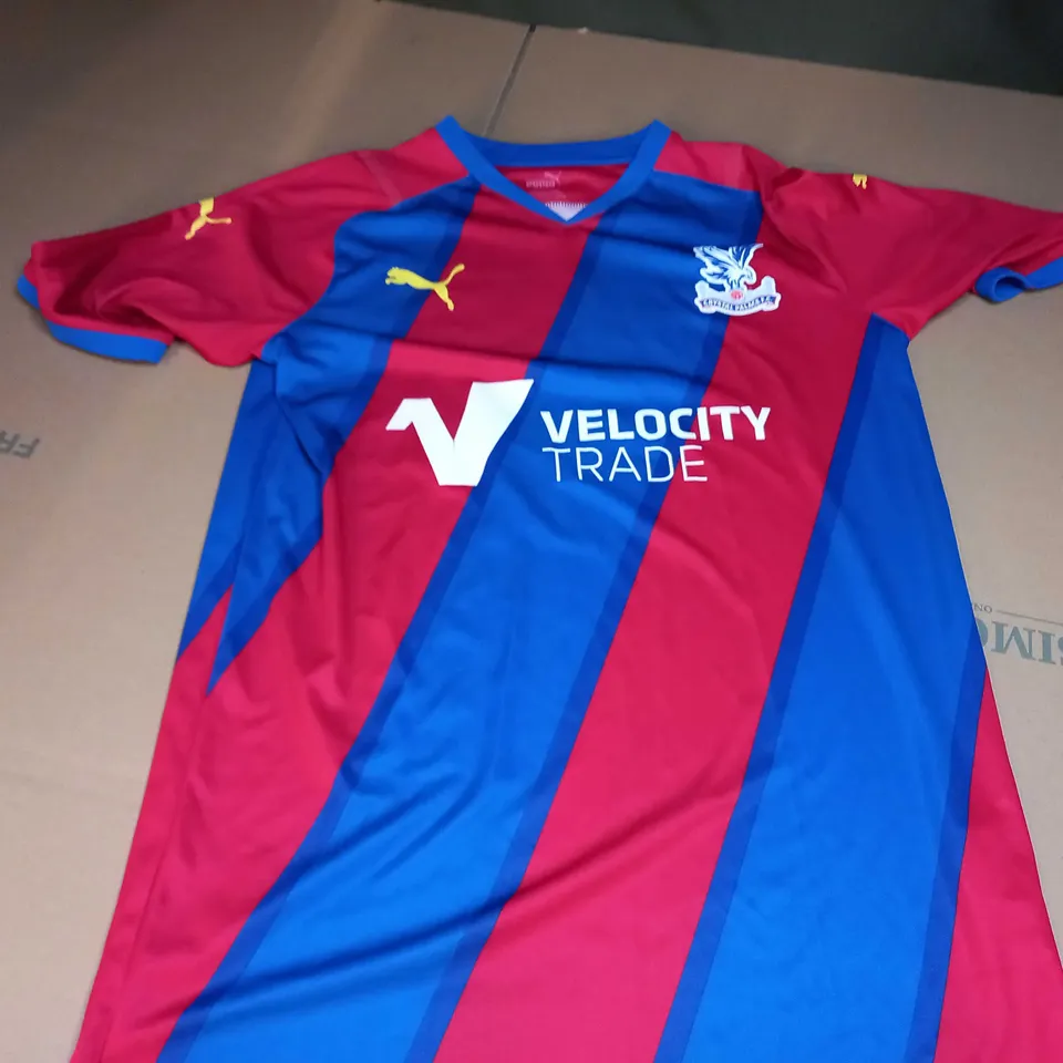PUMA CRYSTAL PALACE HOME FOOTBALL SHIRT - UK SMALL