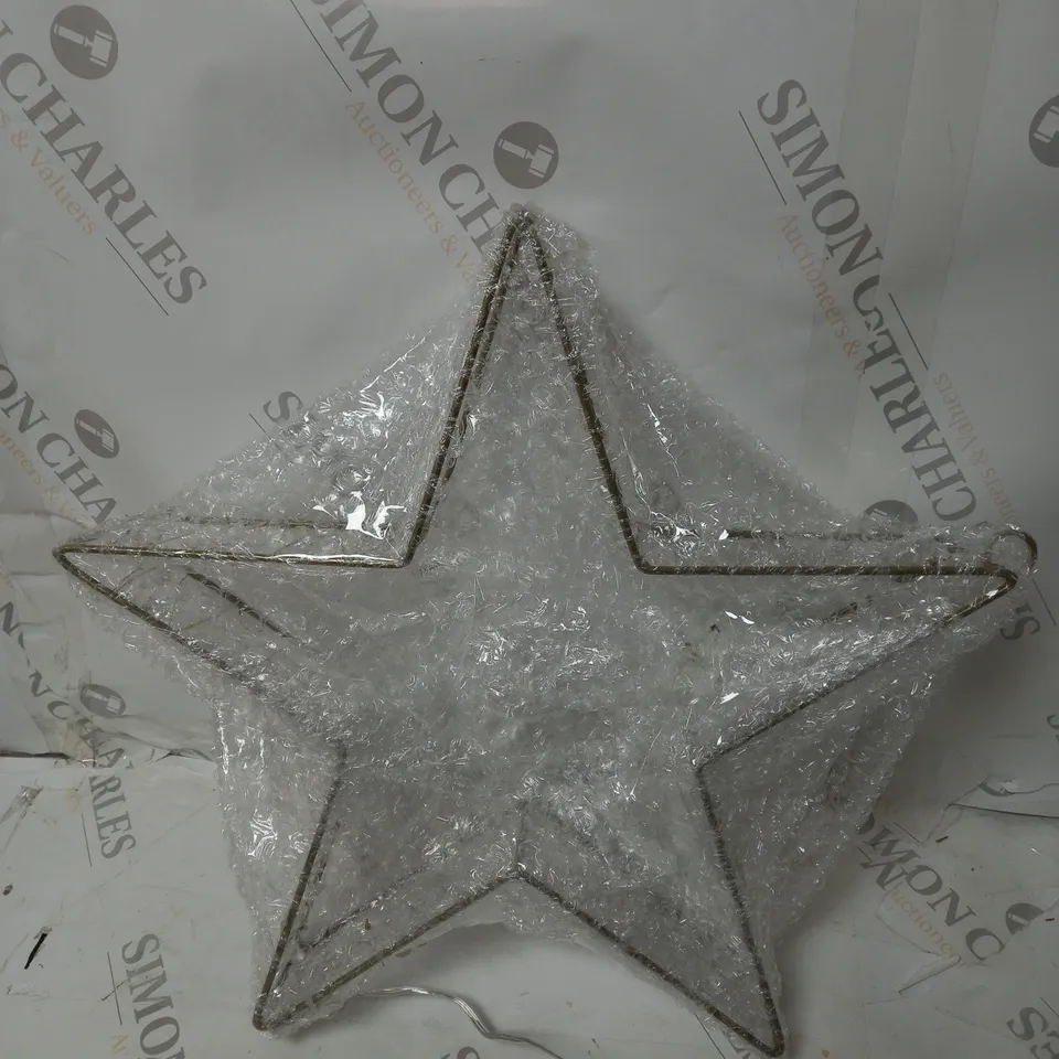 SARA DAVIES PRE-LIT BEADED STAR