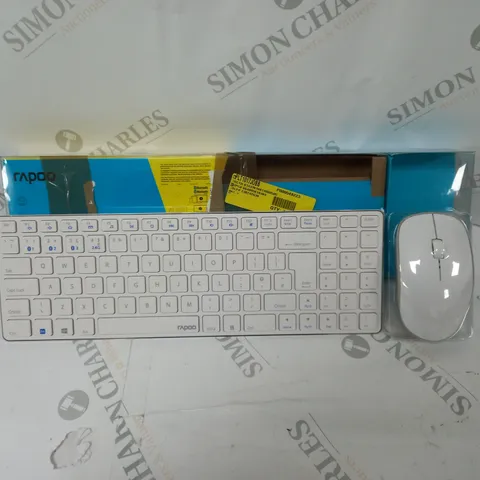 BOXED RAPOO 9300M MULTI-MODE WIRELESS KEYBOARD AND MOUSE