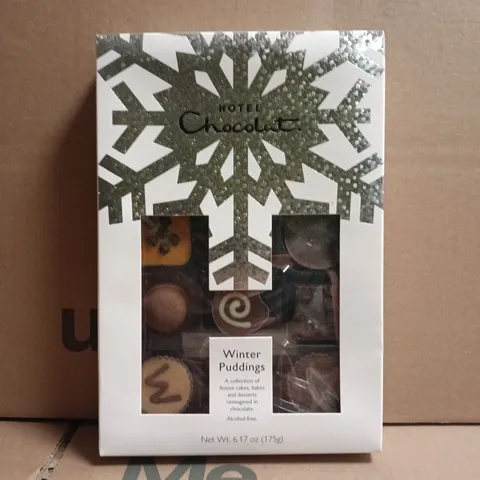 HOTEL CHOCOLAT WINTER PUDDINGS SELECTION BOX