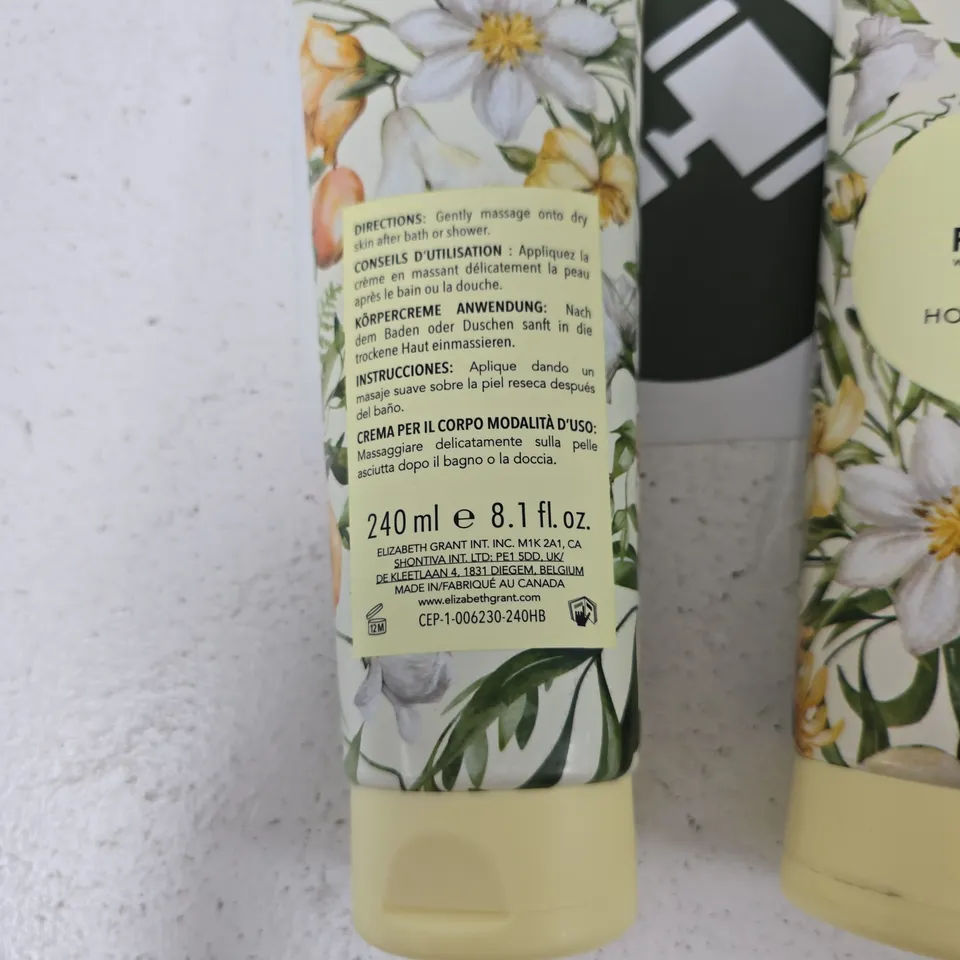 ELIZABETH GRANT IMPERIAL HONEY BLOSSOM BODY CREAM – 240ML X2