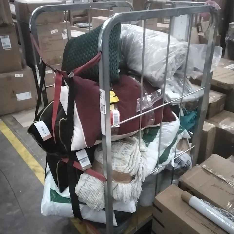 CAGE OF ASSORTED HOUSEHOLD GOODS AND PRODUCTS - CAGE NOT INCLUDED 