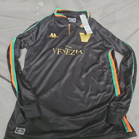 KAPPA VENEZIA JERSEY IN BLACK - LARGE