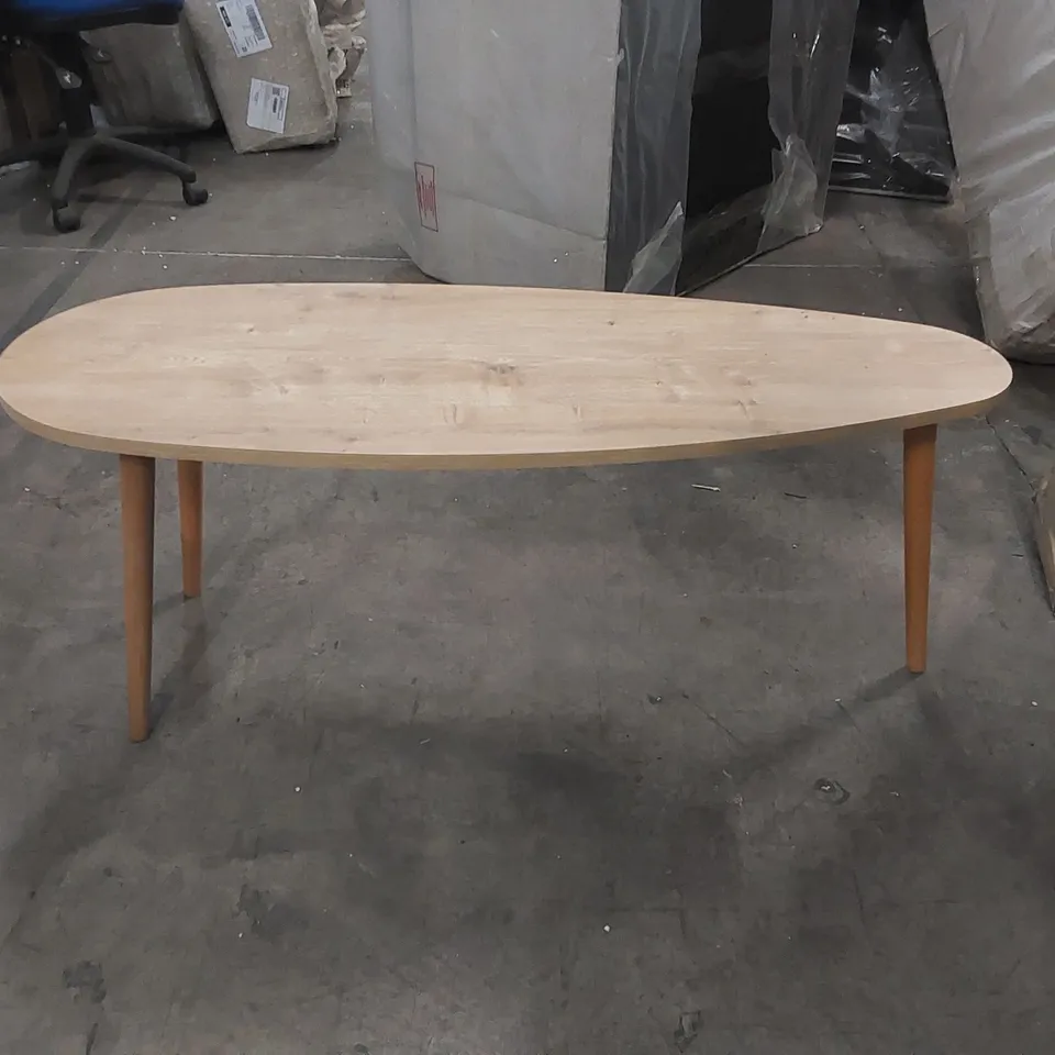 DESIGNER OVAL SHAPED COFFEE TABLE 