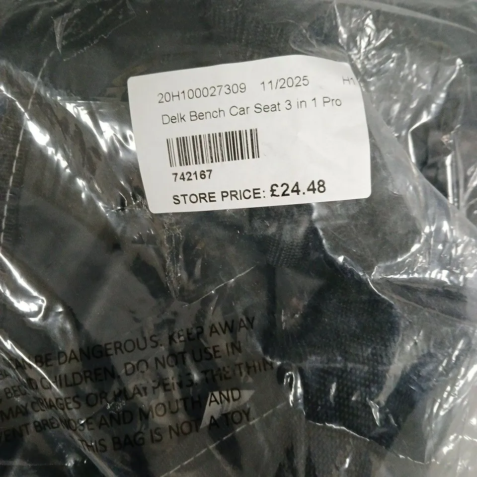 DELK BENCH CAR SEAT 3 IN 1 PRO – BABY CAR SEAT