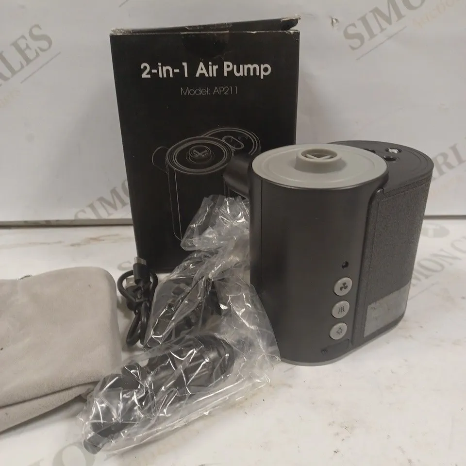 BOXED AP211 ELECTRIC AIR PUMP 