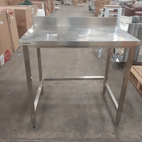ADEXA COMMERCIAL STAINLESS STEEL WORKTOP