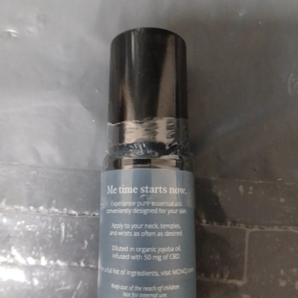 APPROXIMATELY 10 MONQ ROLL-ON CBD ESSENTIAL OIL BLEND – ME TIME STARTS NOW (10 ML)