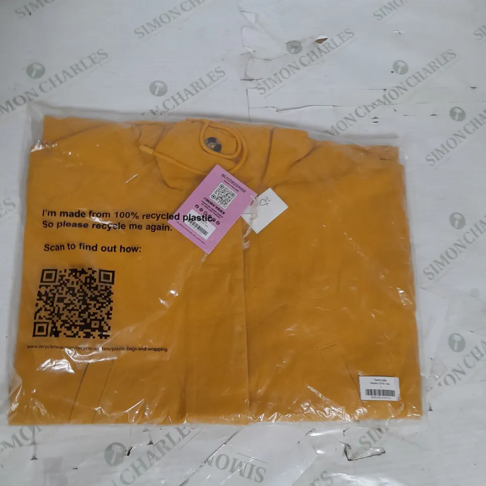 LUCY AND YACK HUDSON JACKET IN POLLEN YELLOW SIZE L