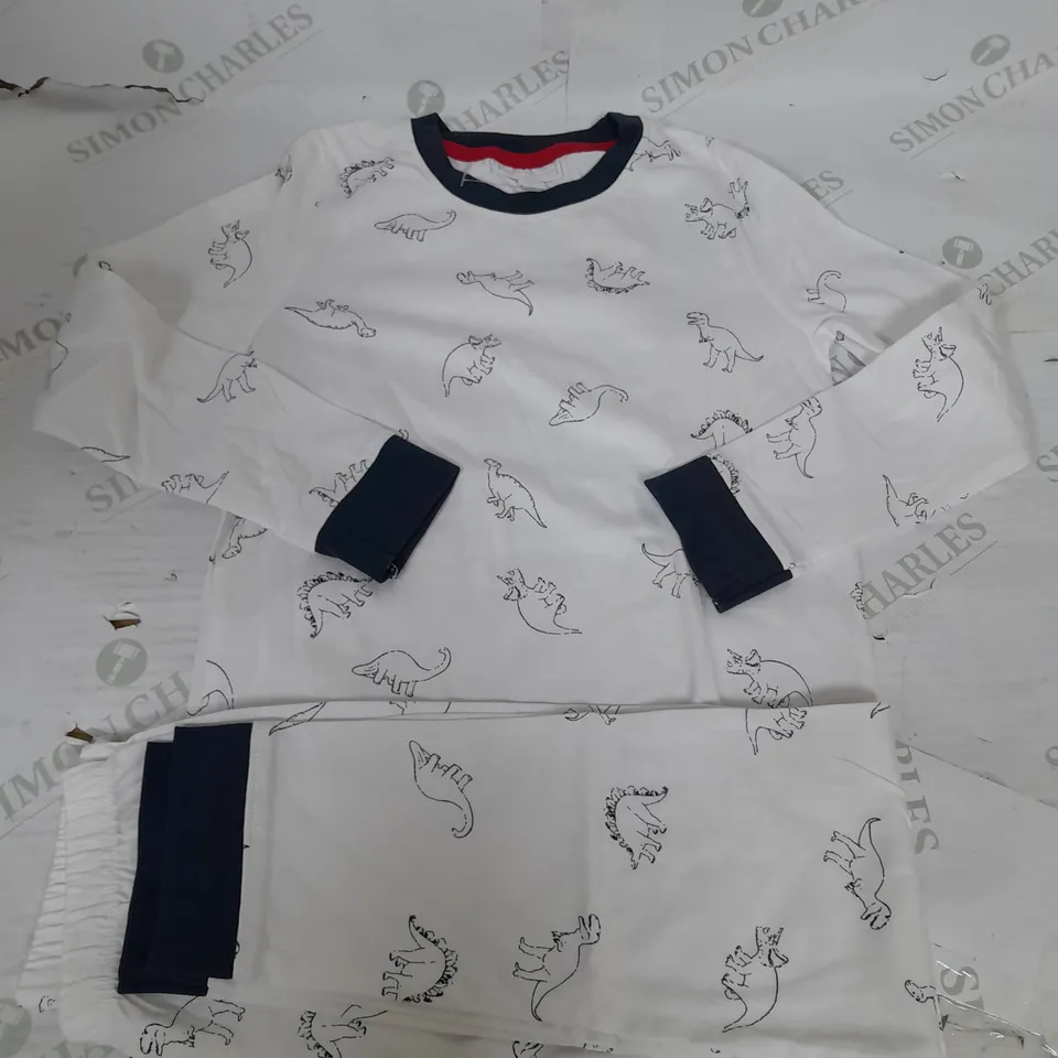 THE WHITE COMPANY BOYS DINOSAUR PYJAMA BOTTOMS SIZE 7-8 YEARS
