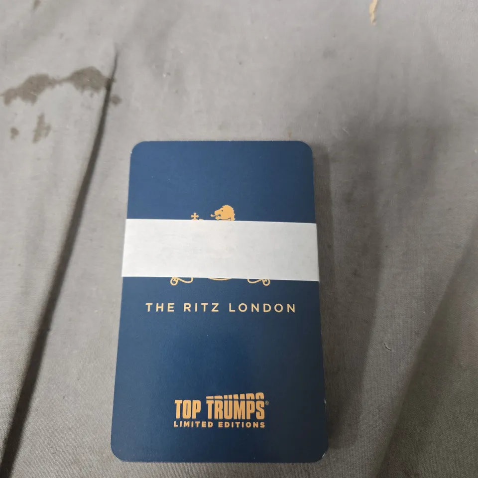 TOP TRUMPS LIMITED EDITIONS: THE RITZ LONDON CARD DECK