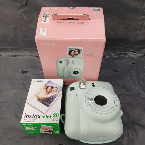 BOXED FUJIFILM INSTAX MINI 12 INSTANT CAMERA