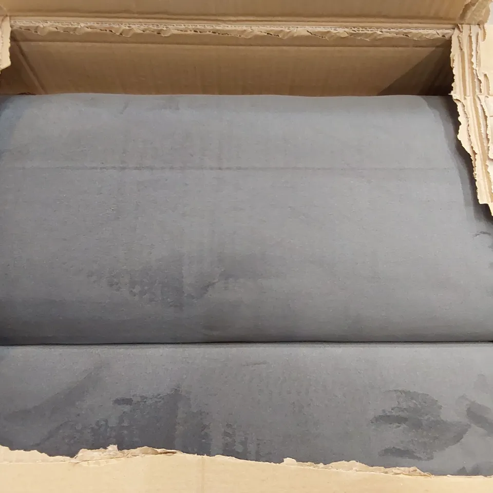 BOXED LOGAN GRANITE 135CM HEADBOARD IN GREY 