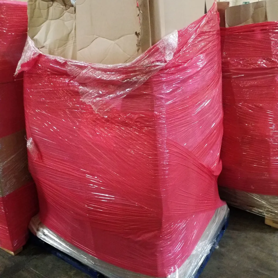 PALLET OF ASSORTED PRODUCTS INCLUDING 2000W OIL HEATER, FAN LIGHT, CAT TREE, PLUNGER, CLOTHES RAIL