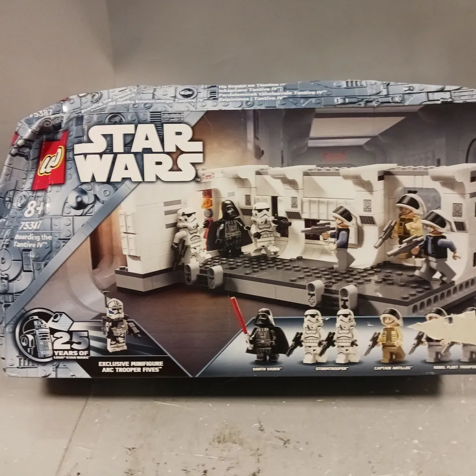 BOXED LEGO STAR WARS BOARDING THE TANTIVE IV - 75387 RRP £49.99