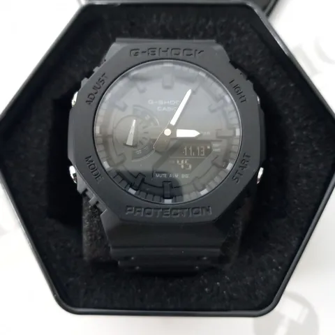 BOXED CASIO G SHOCK BLACK WRIST WATCH