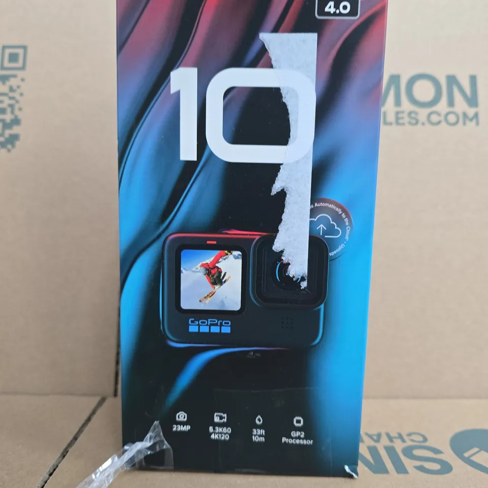 GOPRO HERO10 BLACK ACTION CAMERA 