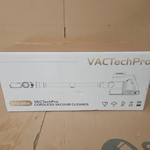 BOXED VACTECHPRO CORDLESS VACUUM CLEANER V15 ULTRA