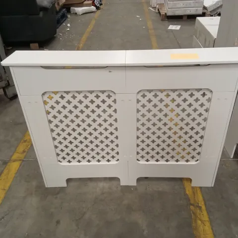 VIDA OXFORD RADIATOR COVER - WHITE  