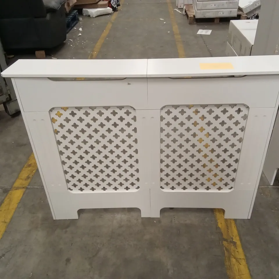 VIDA OXFORD RADIATOR COVER - WHITE  