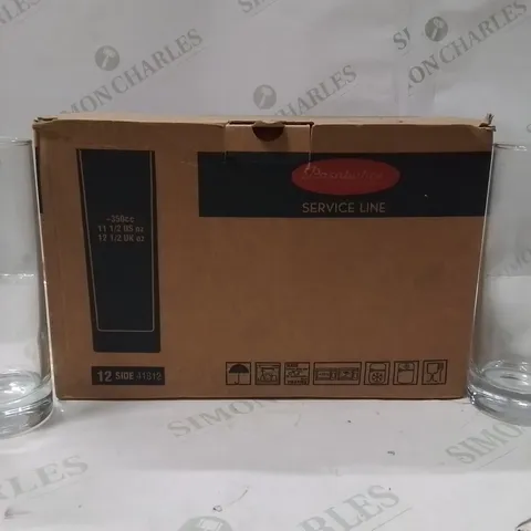 BOXED PASABAHCE SET OF 6 HI BALL GLASSES