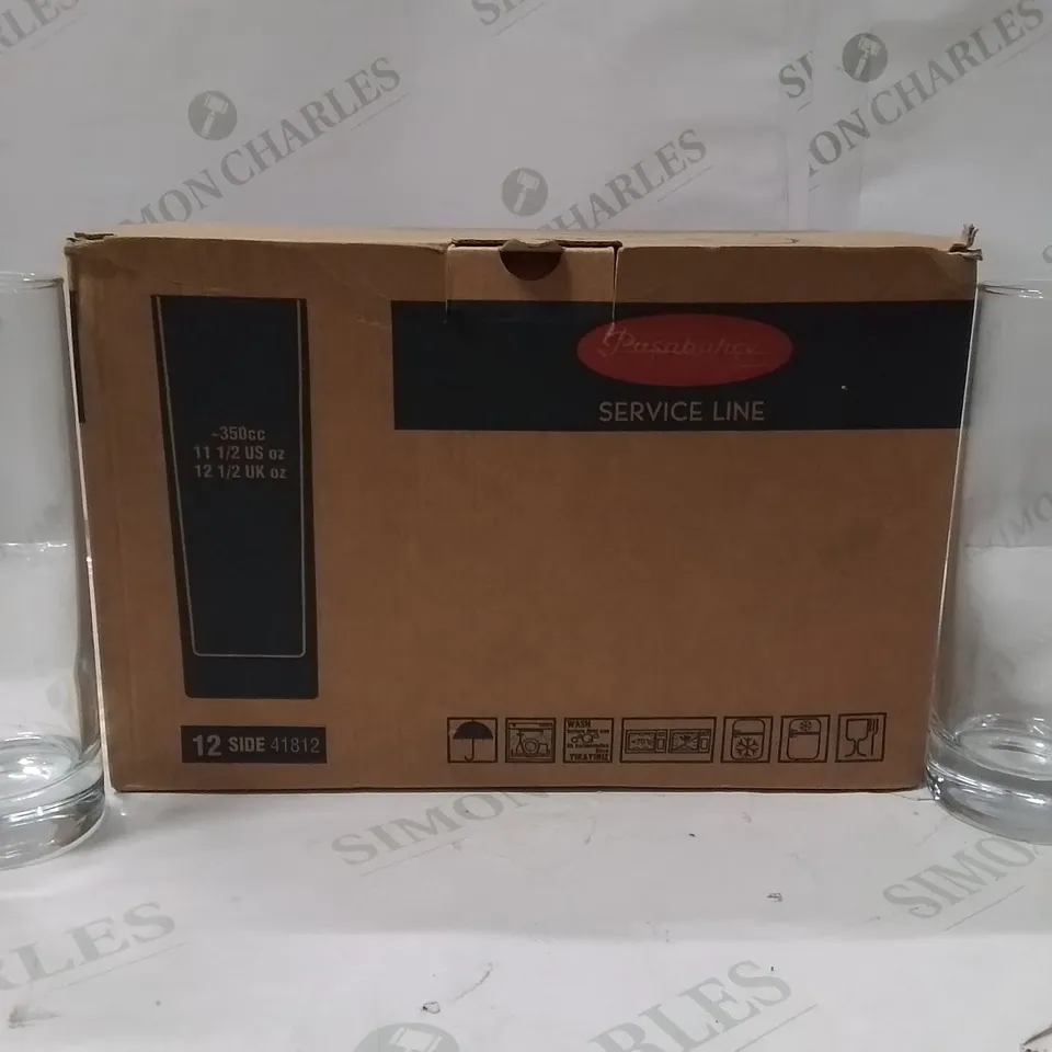 BOXED PASABAHCE SET OF 6 HI BALL GLASSES