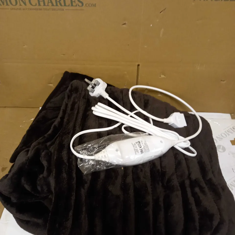 COZEE HOME HEATED THROW CHOCOLATE 