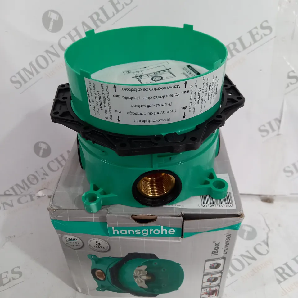 BOXED HANSGROHE IBOX UNIVERSAL