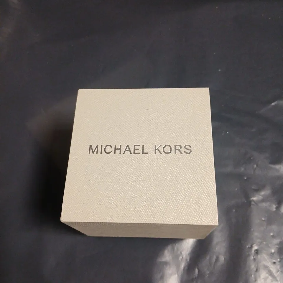 MICHAEL KORS GOLD-TONE & SILVER STAINLESS STEEL WATCH – BOXED