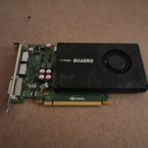 NVIDIA QUADRO PCIE GRAPHICS CARD