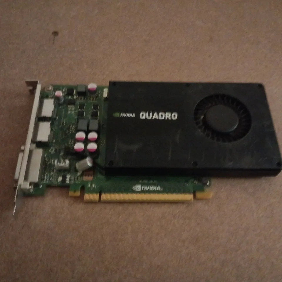 NVIDIA QUADRO PCIE GRAPHICS CARD