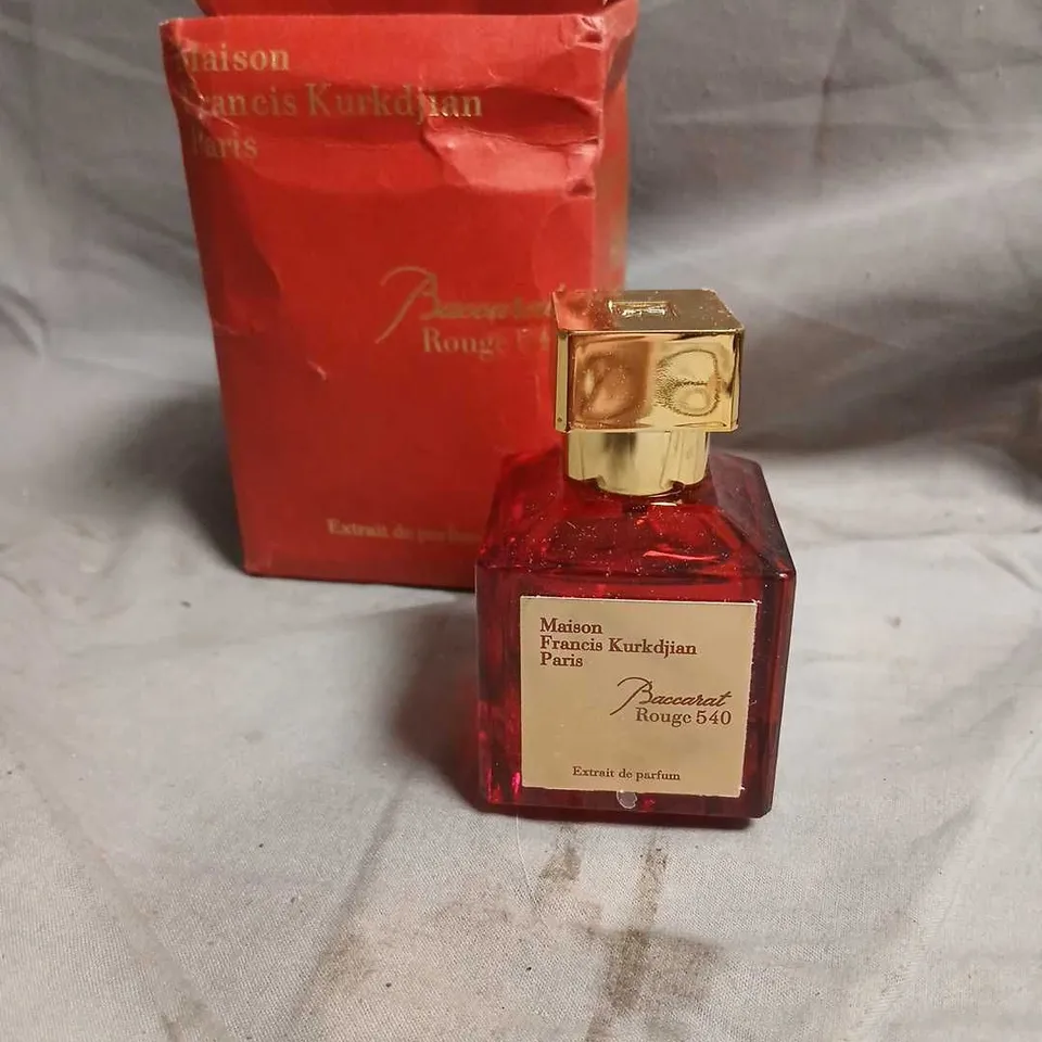 BOXED MAISON FRANCIS KURKDJIAN BACCARAT ROUGE 540 EXTRAIT DE PARFUM 70ML