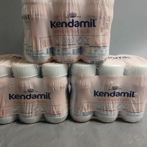 LOT OF 3 6-PACKS OF KENDAMIL FIRST INFANT MILK