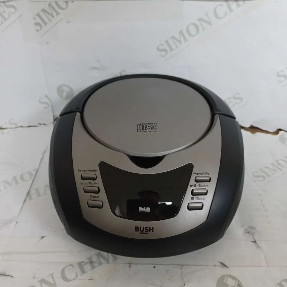 BOXED BUSH CD/DAB/FM BOOMBOX